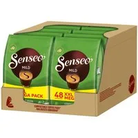 Senseo Kaffee Pads Mild Senseopads milde Röstung 10 x 48 = 480 Kaffeepads, (Packung, 10er Pack)