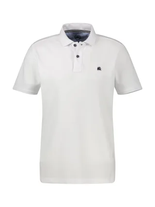 LERROS - POLO-KNOPF WHITE - Gr. - XXXL