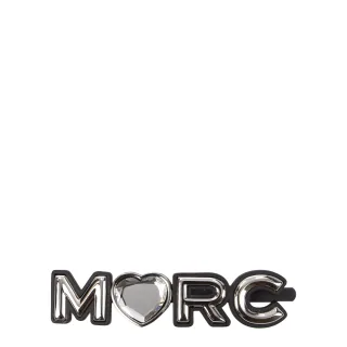 Marc Jacobs Graue Messing Haarklammer
