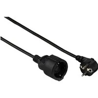 Hama Schutzkontakt-Verlängerungskabel "Profi", 5 m, Schwarz Stromkabel, Typ F (Schuko), Typ F (Schuko) (500 cm)