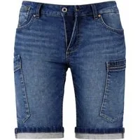 Engelbert Strauss Funktionsshorts Damen Jeansshorts stonewashed – e.s. 7-Pocket, Stretch