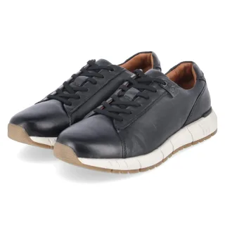 Salamander Halbschuhe  Schwarz - Gr. 41 -  Leder und Textil