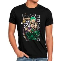 style3 T-Shirt Swordsman one piece japan anime luffy manga ruffy