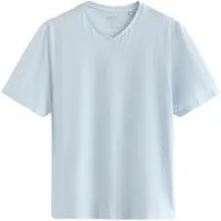 Next T-Shirt Essential T-Shirt mit V-Ausschnitt aus Baumwolle (1-tlg)
