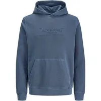 Jack & Jones Kapuzensweatshirt JPRBLUAIDEN HOOD SWEAT Baumwolle, regular fit