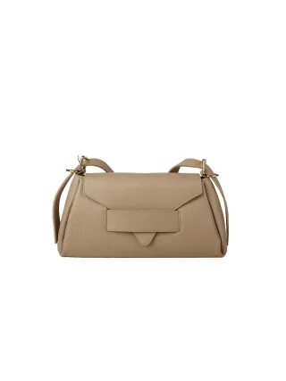 Giulia Monti Umhängetasche Grau Beige