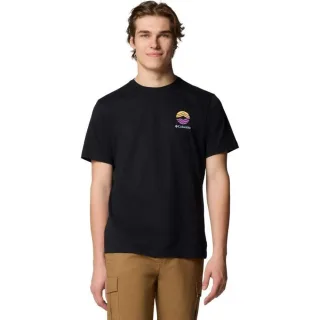 Columbia - "Kettle River" T-Shirt für Herren, Für Außen (Schwarz)