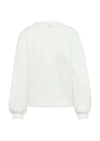 s.Oliver - Sweatshirt creme - Gr. - 42