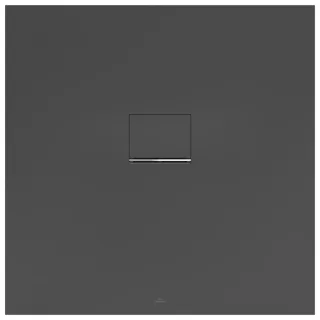 Villeroy & Boch Duschwanne Squaro Infinity (1010SQI1) 1000x1000x40mm Quaryl Anthracite UDQ1010SQI1V-1S