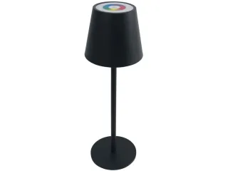 DAYLITE LED-Tischleuchte YST1450C, 3W, 200lm, RGBW, Akku, schwarz
