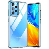 CoolGadget Handyhülle Silikon Handy Hülle Slim für Samsung Galaxy A23 5G 6,6 Zoll, dünne TPU Schutzhülle Case in transparent / durchsichtig