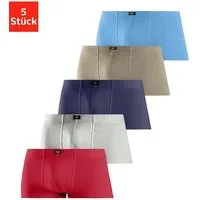 H.I.S Hipster (Packung, 5-St) knapp sitzende Boxershorts aus Baumwollstretch