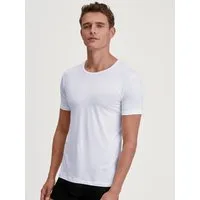 CALIDA T-Shirt Natural Cooling Rundhals-Ausschnitt, Single Jersey, elastisch, weich, Kurzarm