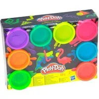 Play-Doh Knete Play-Doh 8er Pack Knete Neon Farben Kinderknete