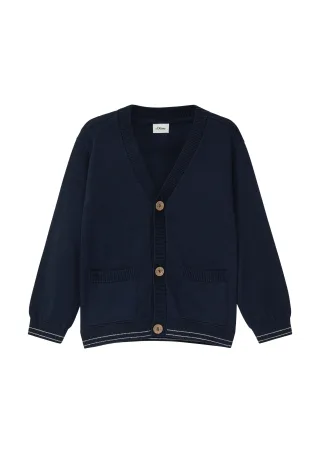 s.Oliver - Strickjacke blau - Gr. - 128/134