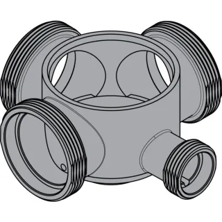hansgrohe Service Set Pharo Whirlpool für 96389000 Kreuzstueck