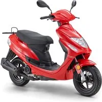 Luxxon Motorroller ECO (45km/h), 50 ccm, City-Roller, EFI, 50 ccm, 45 km/h, Euro 5, (Staufach, Roller, Scooter, Benzin), Euro 5, Kraftstoffeinspritzung (EFI), Lenkerschloss, Cityroller, 3 PS