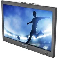 Xoro PTL 1015 V2 10.1 Zoll Tragbarer Fernseher mit DVB-T2 H.265/HEVC Tuner Portabler Monitor (25,6 cm/10.1 ", 1024 × 600 px, HD Ready, LCD mit LED‑Backlight, Tragbarer 10,1'' DVB‑T2 Fernseher mit Akku, HDMI und Mediaplayer)