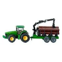 FARMER Traktor mit Forstanhänger, Modellfahrzeug