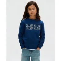 Calvin Klein Jeans Sweatshirt TERRY SEASONAL LOGO CN für Kinder bis 16 Jahre, Fotodruck