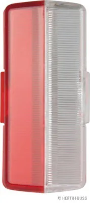 HERTH&BUSS Lichtscheibe, Umrissleuchte rot - 82711142