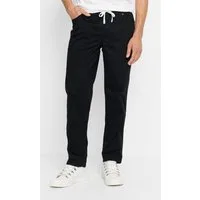 bonprix Schlupfhose mit elastischem Bund, Regular Fit, aus Baumwolle und Elasthan