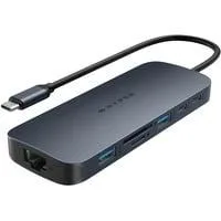 HyperDrive Next 10 Port USB-C Hub, Dockingstation dunkelblau, USB-C, HDMI, USB-A
