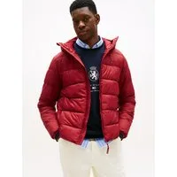 Tommy Hilfiger Steppjacke MID WEIGHT HOODED JACKET Winterjacke, Übergangsjacke