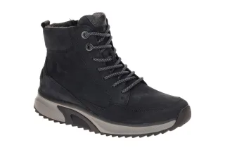 Gabor 0802.01.002 ROLLINGSOFT Damen Stiefeletten Dunkelblau Bequem & Komfortabel