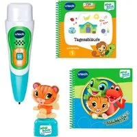 Vtech® Spiel Magibook Story'Friends Starter Set - Buch Tagesabläufe Lernstufe 1, inklusive interaktiven MagiBook Stift