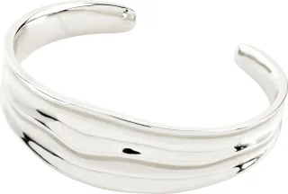 pilgrim - Gewellter Armreif - Dreams silver - Gr. - OS