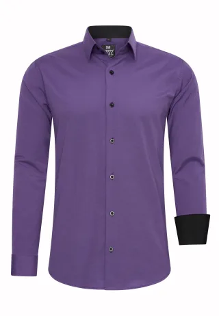 Business Hemd S - 6XL Slim Fit Premium Cotton-Stretch
