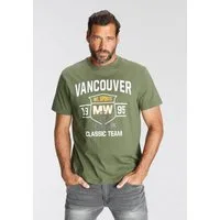 Man's World T-Shirt Kurzarm, bedruckt, Rundhalsausschnitt, aus Baumwolle