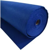 maDDma Stoff Bastelfilz 1m Meterware Filz 90cm x 1,5mm Dekofilz Taschenfilz, blau