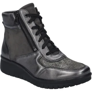 JOSEF SEIBEL Calais 02 | Stiefelette für Damen | Grau Calais 02, anthrazit-kombi