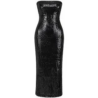 Gina Tricot Paillettenkleid - Stylisches Gina Tricot Sequin Midi Tube Dress