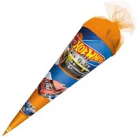 Roth Schultüte Roth Schultüte Hot Wheels rund Tüllverschluss 50cm