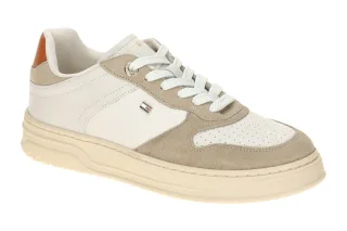 Tommy Hilfiger FW08796 ACI SPORTY CUPSOLE Damen Sneaker Beige - Velourleder +...