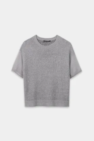 Luisa Cerano - Pullover Weiblich silver - Gr. - 42