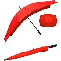 Impliva Langregenschirm Falcone® XXL rechteckiger Regenschirm für zwei, außergewöhnlich