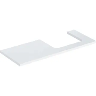 Geberit ONE Waschtisch-Platte, Ausschnitt rechts, für Aufsatzwaschtisch 505325001