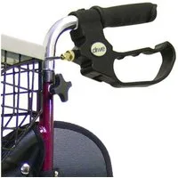 Drive Medical Rollator Drive Medical Tri Walker Dreirad-Rollator faltbar mit Korb