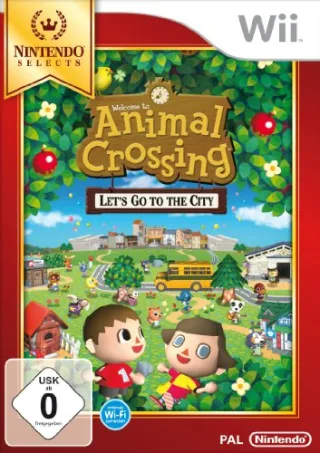 Animal Crossing: Let's Go to the City - Nintendo Selects - [Nintendo Wii]
