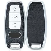kwmobile Schlüsseltasche Autoschlüssel Hülle für Audi A6 A7 A8 Q7 Q8 (1-tlg), TPU Schutzhülle Schlüsselhülle Cover