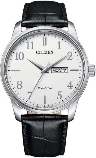 Citizen Herren Armbanduhr Schwarz BM8550-14AE
