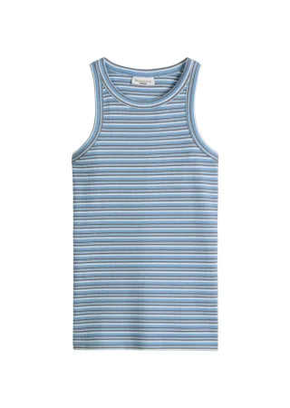 Marc OPolo DENIM - DfC Ripp-Top slim Light Blue - Gr. - XS