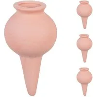 relaxdays Bewässerungssystem Tonkegel im 4er Set