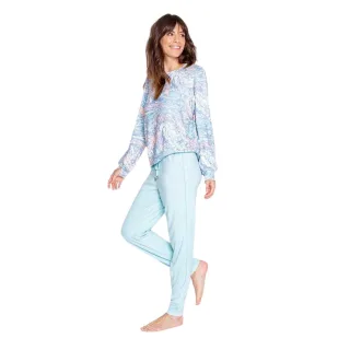 PJ Salvage - T-Shirt für Damen, leger (Weiß)