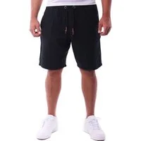 Reslad Leinenhose Reslad Kurze Hose Herren Baumwollhose Leinen-Shorts Strandhose RS-3004 (1-tlg., Freizeithose) leichte Freizeithose im Leinen-Look mit Kordelzug