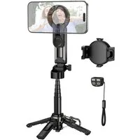 hoco. Selfie-Stick K27 PRO, Magnetische Halterung mit Bluetooth Fernbedienung für ruhige Aufnahmen